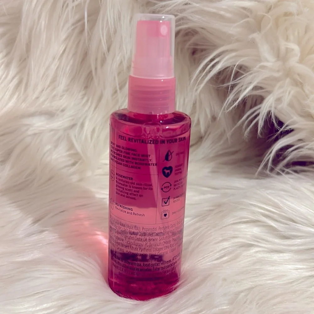 VS PINK rose water + Collagen Face Mist NEW! Victoria’s Secret Skincare Spray